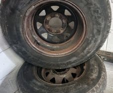 16" Off road jeep widend steel wheels