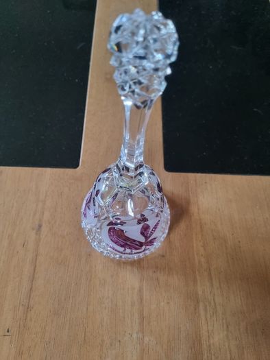 Hofbauer crystal bell, Byrdes Collection
