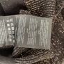 Vila black rose gold v-neck metallized top size 12 to 14 Image 7