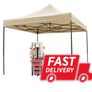 3x3m Strong 40mm frame GAZEBO (3x full side panels included) Image 7