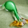 Vintage Whimsical Duck/Roadrunner/Bird Figurine Hand Blown Murano Glass Art Image 7