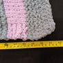 Large Hand-knitted Toasty Baby Blanket Image 5