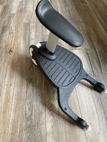Buggy board with seat