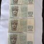 Irish 50 20 10 5 pound notes Image 6