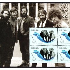 2006 Ireland Irish Music The Dubliners Commemorative Stamp Booklet Pane Mint Never Hinged (MNH). Hibernian HP170)