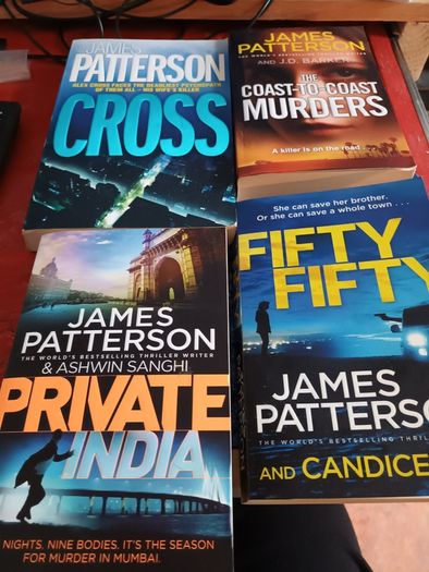 4 books James Patterson