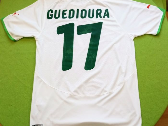 Rare 2010/2011 Algeria #Guedioura Puma Home Jersey Size M Adults