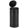Automatic Sensor Dustbin 70 L Carbon Steel Black Image 4