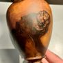 Vintage 10" Burr Walnut Vase Image 8