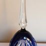 AJKA Cobalt Blue Crystal Glass Image 4