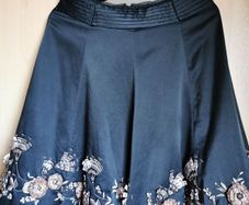 Karen millen silk skirt UK 12