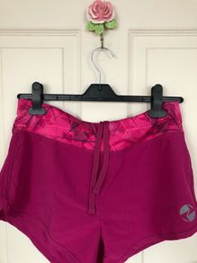 Crivit Women's Cycling Shorts Pink and Purple
