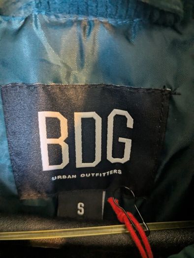 Urban Outfitters BDG Green Cord Puff Jacket (NEW)