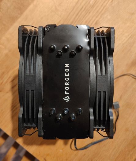 Forgeon Air Solarian 5 Pipes 2x120mm ARGB CPU Cooler Black