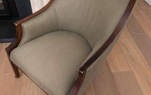 Classic Crate & Barrel Designer Armchair: Sage