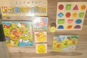 bundle of montessori puzzles mint condition