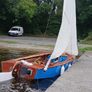 GP14 Sailing Dinghy, Motor & Trailers Image 9