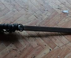 Welding iron for water bar