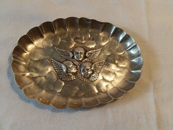 Reynolds Angels 1902 Sterling Silver Dish