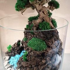 Forest in the jar 4 - H35cm x W25cm