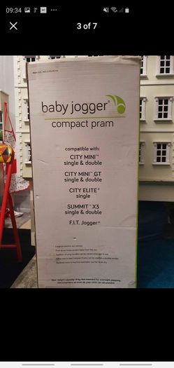 Baby jogger carrycot (no adapters)