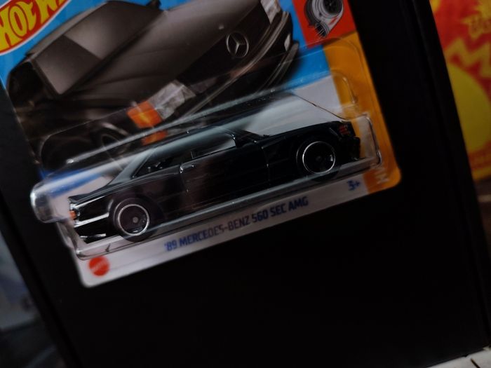 '89 Mercedes Benz 560 SEC AMG Black ! HW Turbo Series ! Brand New ! Hot Wheels !