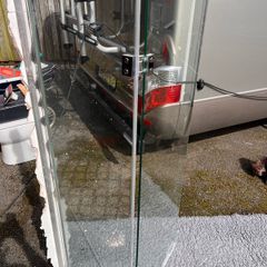 Sonas Lunar Two Panel Bath Screen