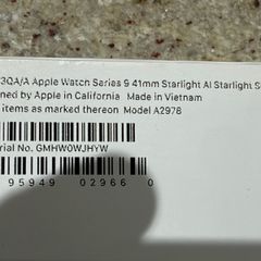 Apple Watch Series 9 41mm excellent condition