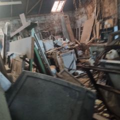 Scrap Metal Old Joinery Machinery