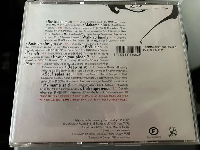 Ludovic Navarre - From Detroit To St. Germain    CD