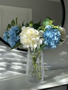Artificial Hydrangea - 6 stems