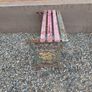 Cast iron kids garden  bench and table for restoration Image 7