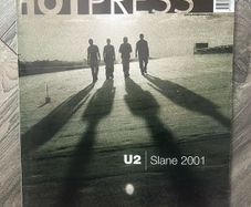 Hot Press magazine- U2 Slane original 2001