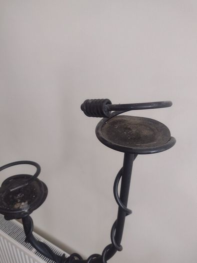 Tall candle holder