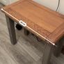 wooden side table Image 4