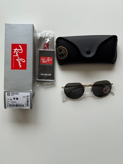 Rayban Jack RB3565 Polarised Sunglasses brand new