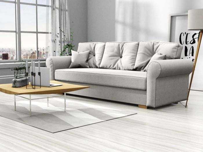 Sofa Bed Lion. Storage box EASY CLEAN fabrics easy to unfold FREE delivery