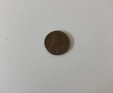 USA one cent 1962 error coin