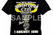 Motorhead T-Shirt Heavy Metal Holocaust 1981 Available Sizes. S | M | L | XL | XXL | XXXL