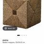IKEA KALLAX Shelving Units with 8 KNIPSA Seagrass Baskets Image 2