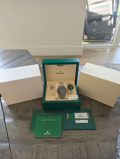 Rolex GMT-Master II 'Pepsi' Ref. 126710BLRO 2018 MK1 Full Box & Papers