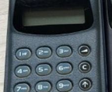 Ford Motorola Teletac P4000 Analogue Mobile Phone Retro Brick