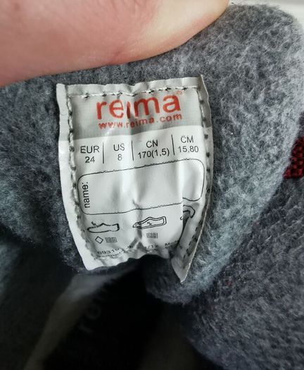 Girl's Reima boots size UK 7