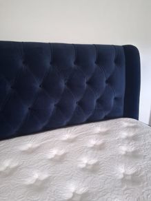 Navy Bed Frame