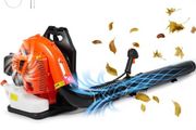 Backpack Leaf Blower, 79CC 2-Cycle Gas Leaf Blower with 3L Fuel Tank, 930CFM Air Volume 184MPH Speed, Ideal for Lawn Care