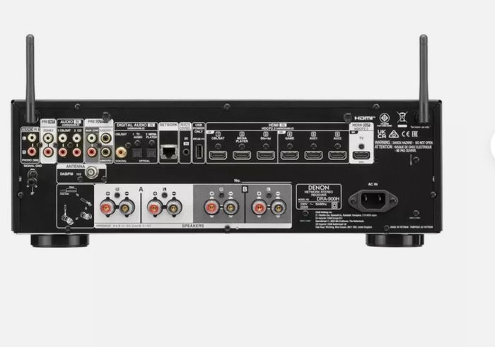 Denon DRA-900H | Stereo Receiver | DAB+ | 2x 145 Watts | 8k Passthrough | New