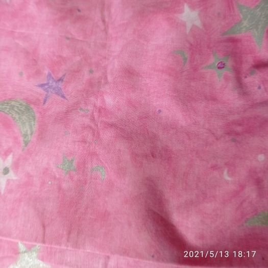 Pink Cotton Fabric 118" x 55"