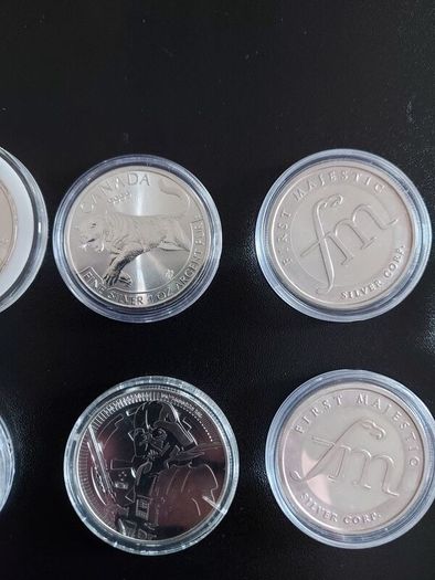 Silver Bullion 1oz Coins