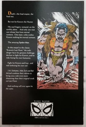 Amazing Spider-Man: Soul Of The Hunter (1992) - Kraven The Hunter Film Announced