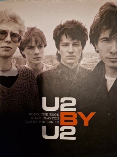 U2 by U2 hardback book,  signed by Edge